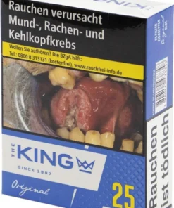 The King Zigaretten King Blue Value BigPack (8x25er)