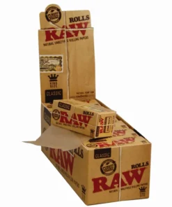 RAW Rolls Classic Papier ungebleicht 3m (12 x 1 Stück)