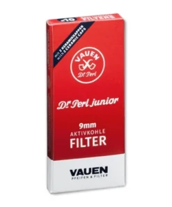 Pfeifenfilter VAUEN Dr Perl Aktivkohle Junior 10 Stück