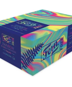 Fern Rainbow King Size Zigarettenpapier + Filter Tips (24 x 36 Stück)