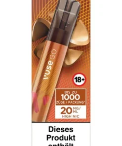 Vuse GO 1000 (Pen) Creamy Tobacco Einweg E-Zigarette 20mg (1 Stück)