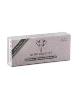 Pfeifenfilter WHITE ELEPHANT Superflow Naturmeerschaum 9 mm 20 Stück