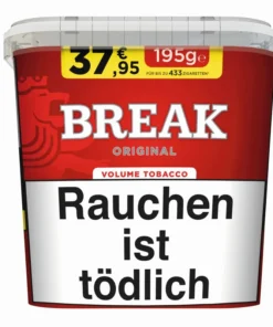 Break Volumentabak Original Volumentabak Giga Box (Dose á 185 gr.)