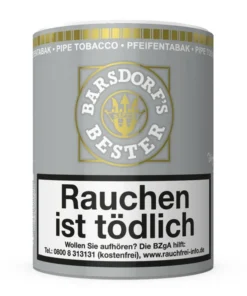 Barsdorf Käptn Bester Pfeifentabak Barsdorf Käpt’n Bester Bright Virginia (Dose á 160 gr.)