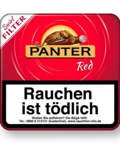 Panter Zigarillos Swirl Red Filter (5×20 Stück)