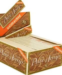 Smoking Pure Hemp Unbleached Zigarettenpapier (50 x 32 Stück)