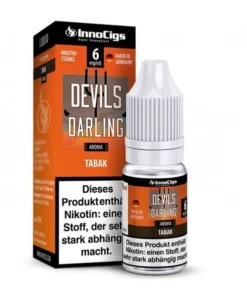 InnoCigs eLiquid Devils Darling Tabak Aroma 6mg Nikotin/ml (10 ml)