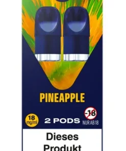 blu bar Pod Pineapple Ice 18mg Nikotin/ml (2 Stück)