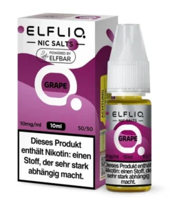Elfliq Grape Nikotinsalz Liquid 10mg/ml (10 ml)