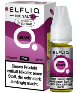 Elfliq Grape Nikotinsalz Liquid 20mg/ml (10 ml)