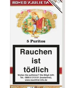 Romeo y Julieta Zigarillos Romeo & Julieta Puritos (5×5 Stück)