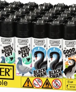 Feuerzeuge Clipper Birds (48 x 1 Stück)
