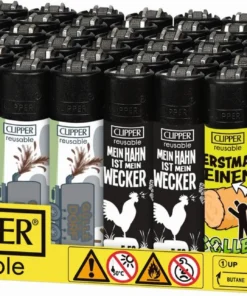 Feuerzeuge Clipper Dorfleben 2 (48 x 1 Stück)