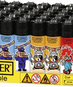 Feuerzeuge Clipper Carnival Animals (48 x 1 Stück)