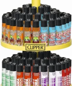 Feuerzeuge Clipper Carrousel Youngster 34 (144 x 1 Stück)