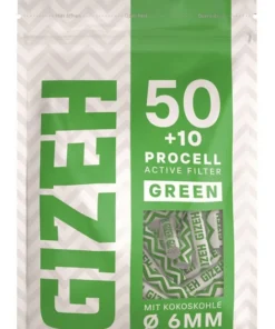 Gizeh ProCell Active Filter Green (10 x 60 Stück)