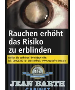 Jean Barth Zigarettentabak Cabinet Zware Schwarz (10×35 gr.)