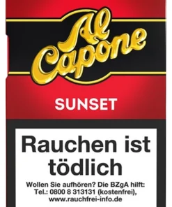 Al Capone Zigarillos Pockets Sunset Filter (10×18 Stück)