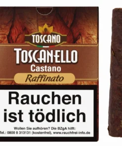 Toscano Zigarren Toscanello Castano Raffinato (10×5 Stück)