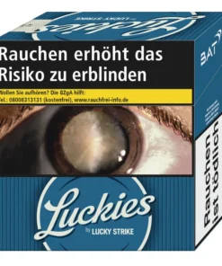 Lucky Strike Zigaretten Luckies Crafted 1871 Blue (Hercules) (3x60er)