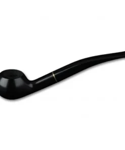 Lesepfeife CAPITELLO Donna Apple schwarz Messingring 17 cm