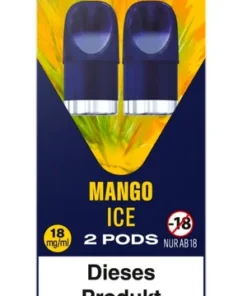 blu Pod Mango Ice 18mg Nikotin/ml (2 Stück)