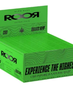 Roor Organic Hemp Slim Papier (50 x 32 Stück)
