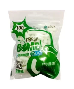Fresh Bomb Spearmint Click Filter Regular Size 8mm (10 x 100 Stück)