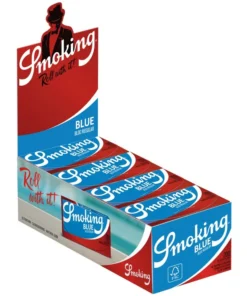 Smoking Bloc Blue Regular Size Papier (70x37mm) (20 x 200 Stück)