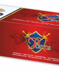 Portos King Size Filterhülsen (Schachtel á 200 Stück)