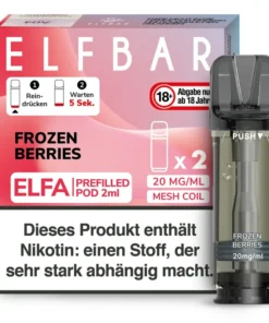 Elfbar Elfa Pod Frozen Berries 20mg Nikotin 2ml (2 Stück)
