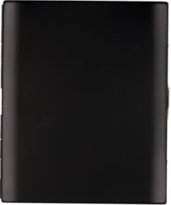 PEARL Zigaretten-Etui schwarz/matt 100mm/20er