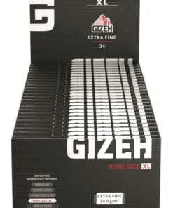 Gizeh Black King Size XL Papier (50 x 34 Stück)