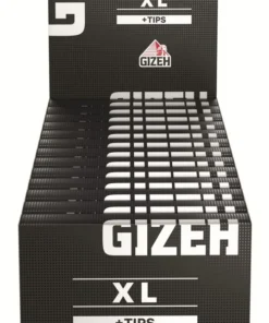 Gizeh Black King Size XL + Tips Papier (26 x 34 Stück)