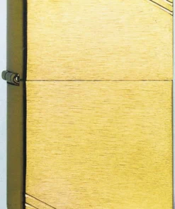 ZIPPO messing gebürstet Vintage Streifen 60000808