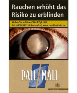 PALL MALL Authentic Tobacco Blue ohne Zusätze Zigaretten