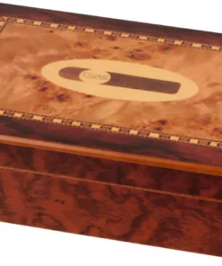 Humidor Cigar Intarsien für ca. 20 Zigarren