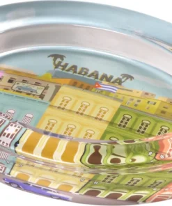 Zigarrenascher Glas oval