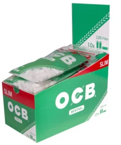 OCB Menthol Filter Slim 10×120