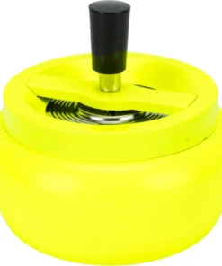 Drehascher bauchig neon gelb