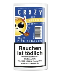 CRAZY/CRA7Y Yellow Vanilla Pfeifentabak
