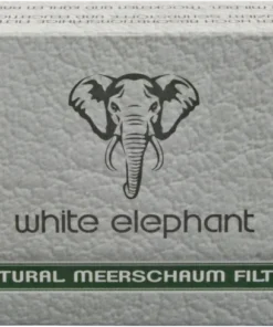 White Elephant 45 Natural Meerschaum Filter 6mm