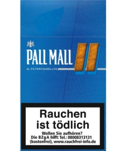 PALL MALL Blue XL Filter Cigarillos mit Naturdeckblatt