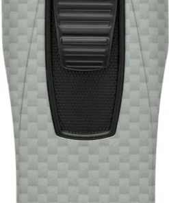 COLIBRI Cigarrenfeuerzeug Monaco II Carbondesign silber