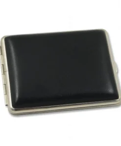 Cigarilloetui VH 10er Kunstleder schwarz 9.5cm lang
