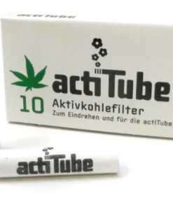ActiTube Aktivkohlefilter 8mm 10 Stück