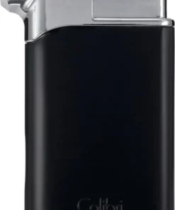 COLIBRI Pfeifenfeuerzeug Pacific II” schwarz/chrom”