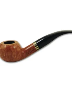 Pfeife CAPITELLO Corallo de Luxe Prince braun Messingring