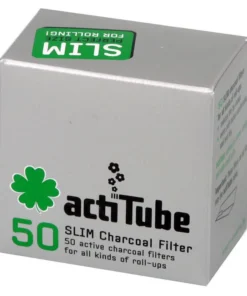 ActiTube Slim 7mm Aktivkohlefilter 50 Stück