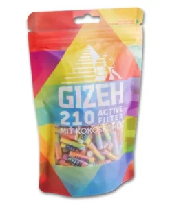 Gizeh Activ Filter Rainbow 6mm